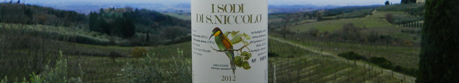 2012年的I Sodi di San Niccolò酒稳占意大利最佳葡萄酒前五