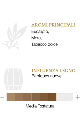 Aromi principali e influenza legno